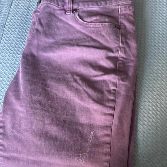 Lane Bryant Women's Purple Jeans - Picture 6 of 6